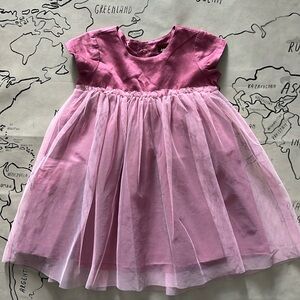 Tea collection tulle dress size 12-18 month